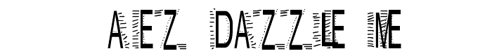 AEZ dazzle me font